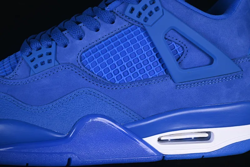 All categories Air Jordan Jordan series basketball shoes Air Jordan 4 Nigel Sylvester x Air Jordan 4 Retro "Blue" AJ4 Joe 4 joint blue brick HF4340-400